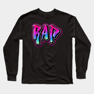 Rap Graffiti Long Sleeve T-Shirt